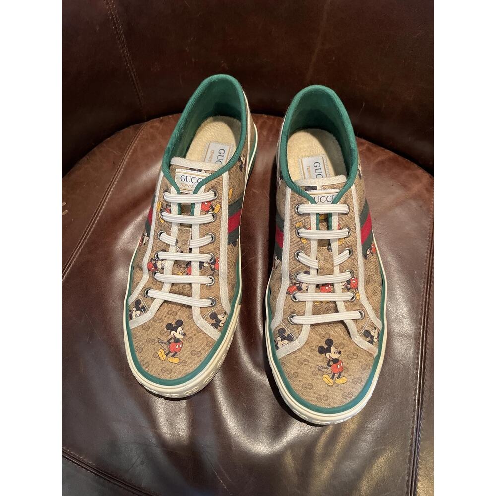 Gucci x Disney Mickey Mouse 1977 Tennis Sneakers